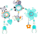 Adjustable Arch Bassinet Toys for Infant & Toddlers, Stroller Arch, Baby Crib Toys with Fascinating Hanging for Stimulating Baby’s Senses and Developing Motor Skills by TinyTreasures Baby Boutique