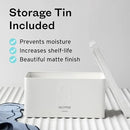 Skipper 50% LARGER Laundry Detergent Sheets Starter Kit (120 sheets / 240 loads) + Storage Tin - Orange Blossom by CozyNest Decor