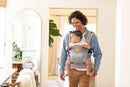 LÍLLÉbaby Complete Airflow Ergonomic 6-in-1 Baby Carrier Infant to Toddler with Lumbar Support (7-45 Pounds), 360 Degree Baby Wearing, Inward and Outward Facing (Silver) by TinyTreasures Baby Boutique