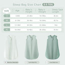 JELLYMONI Baby Sleep Sack 18-24 Months 100% Cotton Wearable Blanket, 0.5 TOG Soft Lightweight Toddler Sleeping Sack 3 Pack 2-Way Zipper Newborn Sleep Sacks by TinyTreasures Baby Boutique