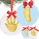 Elfzone Inkless Hand and Footprint Kit - Baby Handprint Stamp or Footprint Keepsake Kit, Easy No-Bake DIY Clay Impression, Paw Print kit for Dogs and Cats by TinyTreasures Baby Boutique