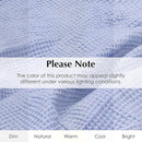 Salt Earth GOTS Certified 100% Organic Cotton Throw Blanket, 108" X 90" Waffle Blankets & Throws for Bed, Throw Blanket for Couch, Modern & Cozy Blanket, All Season Comfy & Soft Blanket(Powder Blue) by TinyTreasures Baby Boutique
