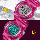 Kids Watch,Boys Watch for 3-15 Year Old Boys,Digital Sport Outdoor Multifunctional Chronograph LED 50 M Waterproof Alarm Calendar Analog Watch for Children with Silicone Band,Kids Gift by TinyTreasures Baby Boutique