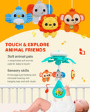 KiddoLab Baby Crib Mobile with Relaxing Music. Includes Ceiling Light Projector with Stars, Animals. Musical Crib Mobile with Timer. Nursery Toys for Babies Ages 0 and Older (New 2025 Model) by TinyTreasures Baby Boutique