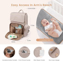 LOVEVOOK Diaper Bag Backpack, Baby Travel Bags for Boys & Girl, Toddler Waterproof Diaper Bag w/Changing Pad, Stroller Straps, Pacifier Case, Newborn Essentials Must Haves Mom by TinyTreasures Baby Boutique
