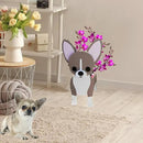Chihuahua Dog Planter Plant Pots,Cute Garden Dog Flower Planter,Dog Planters Birthday Gifts for Women,Office,Indoor/Outdoor Decor（9.45 * 5.94 * 13.39in） by GreenHaven Gardens