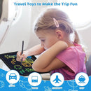 LCD Writing Tablet,16 Inch Colorful Screen Rechargeable Doodle Board Toddler Educational Toys for 3 4 5 6 Years Old Boys Girls Reusable Portable Drawing Tablet Christmas Toys Gifts for Kids (Black) by TinyTreasures Baby Boutique