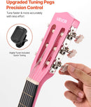 VEVOR Acoustic Guitar, Classical Guitar Starter Kit for Beginners, with Nylon Strings, Basswood Guitar, for Kids Adults Girls Boys Students by TinyTreasures Baby Boutique