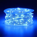 RUICHEN Blue Dimmable Fairy Lights Plug in, 99 Ft 300 LED Twinkle String Lights with Remote, Waterproof Silver Wire Firefly Lights for Bedroom, Patio, Yard, Christmas, Wedding, Party, New Year's Day by GreenHaven Gardens