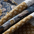 NEWLAKE Quilt Bedspread Sets-Checkered Floral Reversible Coverlet Set,Queen Size by CozyNest Decor