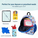 Wildkin 12-inch Kids Backpack – Padded, Adjustable, Ideal for Daycare & Travel - Game On by TinyTreasures Baby Boutique