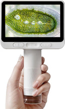 Digital Microscope with 4 Inch Screen, 1080P HD 1600X Kids Portable Handheld Microscope with 8G Card for Scientific Experiment by TinyTreasures Baby Boutique