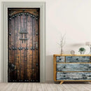3D Peel & Stick Murals - Wooden Door Wallpaper - Self-Adhesive, Removable PVC, Waterproof - Bedroom/Living Room Decor - 34.6 x 78.7 inch by GreenHaven Gardens