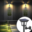 CINOTON Outdoor Solar Landscape Pathway & Wall Lights with 2 Brightness Modes, IP65 Waterproof LED Solar Powered Garden Lights for Patio Lawn Porch Walkway Backyard Driveway Sidewalk Warm White 4 Pack by CozyNest Decor