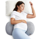 Momcozy Memory Foam Portable Pregnancy Pillow – W Shaped Maternity Great Support for Side Sleepers, Adjustable Travel Wedge Pillow for Back, Belly, and Hip Relief, Ideal for Pregnant Women, Grey by TinyTreasures Baby Boutique