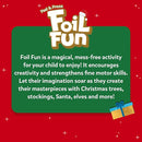 Skillmatics Foil Fun - Holiday Magic, No Mess Art for Kids, Christmas Craft Kits & Supplies, DIY Creative Activity, Travel Toys, Gifts for Boys & Girls Ages 4, 5, 6, 7, 8, 9 by TinyTreasures Baby Boutique
