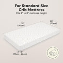 KeaBabies 2-Pack Organic Crib Sheets for Boys, Girls - 52x28 Fitted Crib Mattress Sheet Neutral, Breathable Jersey Cotton Cover for Baby Bed, Toddler Mattress, Soft & Cute Prints (Meadow) by TinyTreasures Baby Boutique