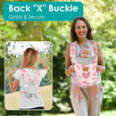 Baby Carrier Newborn to Toddler, Ergonomic Adjustable Toddler Carriers for 7-66 Lbs, Cozy Lightweight Infant Carrier with Neck Support, Baby Holder Carrier with Lumbar Support for Mom Dad by TinyTreasures Baby Boutique