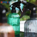 OFFIDIX Glass Spray Bottle, Fine Mist Plant Mister Handheld Pressure Spray Bottles,0.4L/13.5oz Watering Can with Adjustable Nozzle for Outdoor Indoor Gardening and Cleaning Work (Green) by GreenHaven Gardens