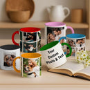 Custom Photo & Text Mug Add Personalized Text, Upload Your Image Personalized 11.5oz Mug Choose From Various Designs The Suitable Gift for Parents (C02 TEXT & PHOTO) by TinyTreasures Baby Boutique