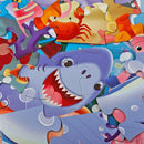 Jumbo Floor Puzzle for Kids Underwater Jigsaw Large Puzzles 48 Piece for Toddler Children Learning Preschool Educational Intellectual Development Toys 3-5 4-8 Years Old Gift for Boys and Girls by TinyTreasures Baby Boutique