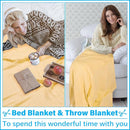 Oversized Turkish Beach Towel Blanket XXL Cotton Sandproof Towels Boho Woven Extra Large Big Sand Free Giant Throw Thick Blankets Huge Quilt XL Picnic Camping Necessities Cloud For Adult Gifts Yellow by TinyTreasures Baby Boutique