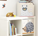 3 Sprouts Toy Storage Organizer: Toy Box Cube Organizer for Playroom, Nursery - Foldable Storage Bin - Llama by TinyTreasures Baby Boutique
