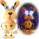 Dog Solar Lights Outdoor,Yard Art Metal Dog Statues,Outdoor Funny Dog Statue for Garden Decor Yard Lawn Ornaments by GreenHaven Gardens