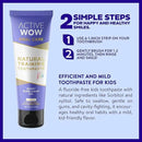Active Wow Training Toothpaste – Fluoride-Free, Toddler-Safe, Gentle, Vegan, Safe to Swallow – Berry Bubblegum, 1 Pack by CozyNest Decor