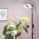 LBW Grow Light with Stand, Full Spectrum LED Plant Light for Indoor Plants, Floor Grow Lamp with 63" Adjustable Tripod, 4H/8H/12H Timer, 6 Dimmable Brightness, Ideal for Tall Plants by GreenHaven Gardens