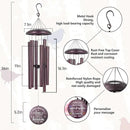 ASTARIN 36" Large Deep Tone Personalized Sympathy Wind Chimes, Memorial Wind Chime for Loss of Mother Father Loved One, Bereavement Gifts Decor Outdoor Patio Garden Graveyard by CozyNest Decor