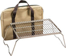 REDCAMP 13.6" Small Folding Campfire Grill, 304 Stainless Steel Firepit Grill Grate, Heavy Duty Portable Camping Grill with Carrying Bag for Outdoor Cooking Backpacking Hiking Picnics BBQ by GreenHaven Gardens