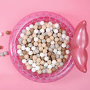 GOGOSO Balls for Ball Pit - Plastic Ball for Toddlers 1-3, Baby Kids Ball Pool Decoration 50 100 200 300 500 1000 (Grey+Coffee+ Beige+White, 500 Balls) by TinyTreasures Baby Boutique