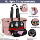 ITIEZY Diaper Bag Tote for Baby - Large Mommy Bag with Portable Changing Pad Pacifier Case, Hospital Bags Travel Baby Bag by TinyTreasures Baby Boutique