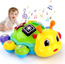 Musical Baby Toys, Infant Light up Music Toys Tummy Time Development, Crawling Toy for 6 7 8 9 10 11 12+ Month Old, Christmas Birthday Gifts for Babies by TinyTreasures Baby Boutique