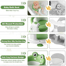 Baby Bath Seat for Babies 6 Months & up Non-Slip Toddler Bath Seats for Sitting Up Infant Bathtub Chair with Suction Cups and Soft Cushion for Baby Shower Tub Seat by TinyTreasures Baby Boutique