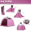 Portable Hexagon Kids Play Tent with LED Strip Lights Indoor Children Play House Easy Set-up Space Dream Tent for Night 4-5 Person & Birthday Gifts by TinyTreasures Baby Boutique