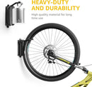 monTEK Swivel Bike Wall Mount, Bike Hangers for Garage, Space-Saving Vertical Bike Rack, Sturdy Bike Storage Rack Holds Up to 66lbs, Easy to Install, 2 Pack by GreenHaven Gardens