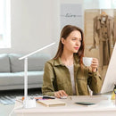 Honeywell Upgraded LED Desk Lamp - H01 Pro Sunturalux™ Foldable Desk Light with USB A+C Charging Port, 3 Color Modes Dimmable Table Lamp for Home Office Reading(White) by CozyNest Decor