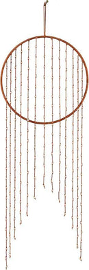 Mark&Day Wall Art, Wiesmath Bohemian Farmhouse Burnt Orange Macrame Tapestry Wall Hanging for Living Room, Bedroom, Office or Kitchen (30"H x 12"W) by CozyNest Decor