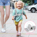 Accmor Toddler Harness Leash + Anti Lost Wrist Link, Cute Deer Kids Harness with Leash, Collapsible Child Leash Baby Walking Harness Protector Wristband Strap for Baby Girls Outdoor by TinyTreasures Baby Boutique
