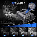 Night Vision Goggles,Compact Night Vision Binoculars,32GB Card Included, Photo/Video Capture,Outdoor Tools for Education, Wildlife Watching,Gifts for Boy, Gifts for Men, Gifts for Father (Pearl Gray) by TinyTreasures Baby Boutique