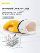 LANON Protection wahoo Liquid Silicone Smoker Oven Gloves, Food-Contact Grade, Heat Resistant Gloves for Cooking, Grilling, Baking, Yellow, XL/10 by GreenHaven Gardens