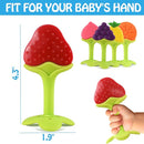 Teething Toys (5 Pack) - Tinabless Infant Teething Keys Set, BPA-Free, Natural Organic Freezer Safe for Infants and Toddlers, Silicone Baby Teethers by TinyTreasures Baby Boutique