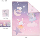 Bedtime Originals Tiny Dancer 3-Piece Ballet Baby Crib Bedding Set - Elephant by TinyTreasures Baby Boutique
