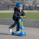 Jetson Character Kids Kick Scooter, LED Lights on Stem & Light-Up Wheels, Lightweight Frame, Height-Adjustable Handlebar, Lean-to-Steer System, Easy-Fold Mechanism by TinyTreasures Baby Boutique
