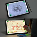Zocelight Rechargeable A4 Light Pad with Built-in Stand & Bag,Super Bright Magnetic Light Box For Tracing,Wireless Diamond Art Light Board with Side Buttons, Light Table for Diamond Painting,Sketching by TinyTreasures Baby Boutique