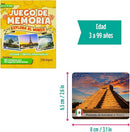 Menique Explore The World Memory Matching Game – Spanish Edition – 100 Cards (50 Pairs) with Iconic Landmarks, Country & Flag – Educational Geography Game in Spanish. by TinyTreasures Baby Boutique