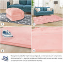 Baby Play Mat for Floor Tummy Time Mat Nursery Rug Muscle Area Rug Playroom Tatami 79"x118" Memory Foam 1.3" Thick Crawling For Babies,Toddlers, Infants, Kids,Floor(Pink) by TinyTreasures Baby Boutique