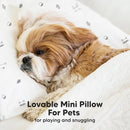 Mini Toddler Pillow with Pillowcase - 9x13 My Little Dreamy Travel Kids Pillow for Sleeping, Toddler Bed, Small, Tiny, Organic Cotton Pillowcase, Soft & Breathable, Kids 2-4 Years Old(Bumble Bear) by TinyTreasures Baby Boutique